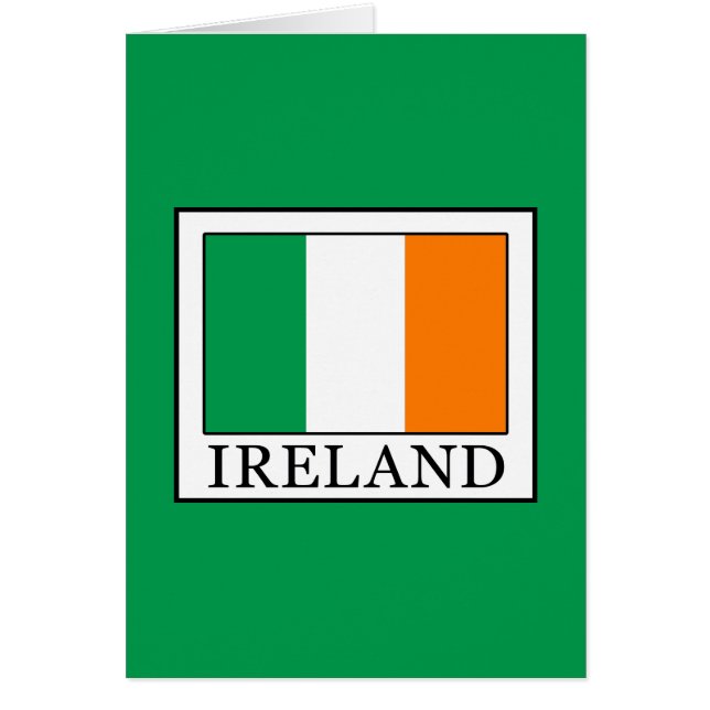 Irland Hälsningskort (Framsidan)