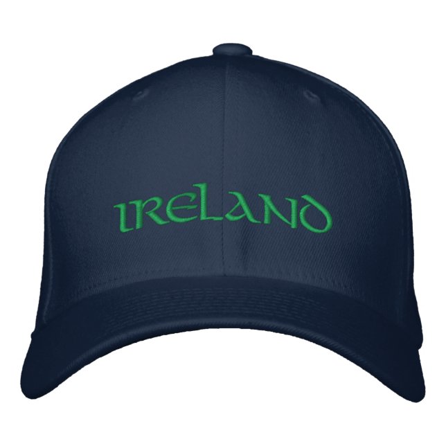Irland Hat Broderad Keps (Framsida)