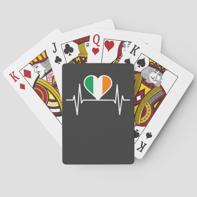 Irland Heartslag Casinokort (Baksidan)