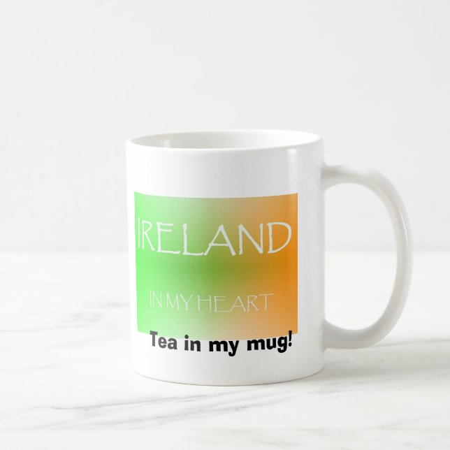 IRLAND I MIN HJÄRTA, Tea i min mugg! Kaffemugg (Höger)