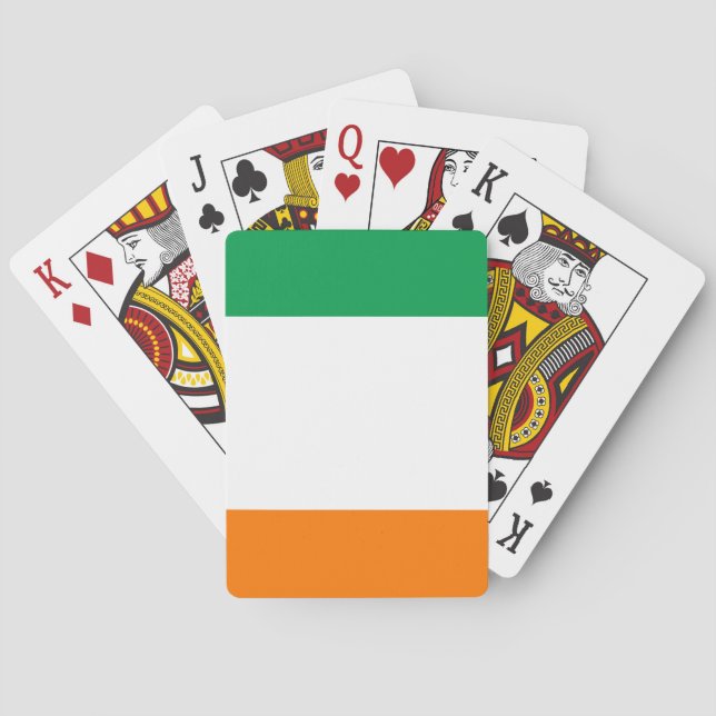 Irland (Irish) Flagga Casinokort (Baksidan)