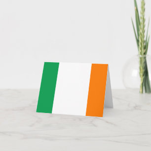 Irland (Irish) Flagga Kort