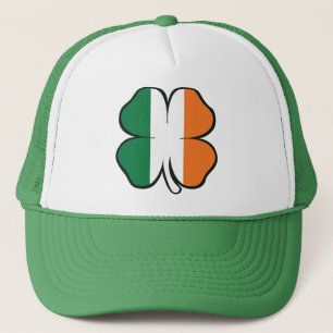 Irland Irish Flagga Shamrock Klöver St patricks da Keps