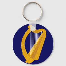 Irland Irish Harp emblem Nyckelring