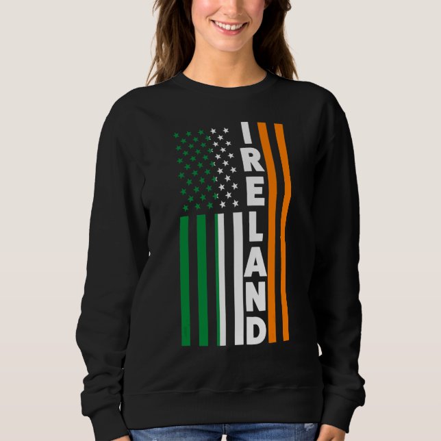Irland Irland Irish Flagga T Shirt (Framsida)