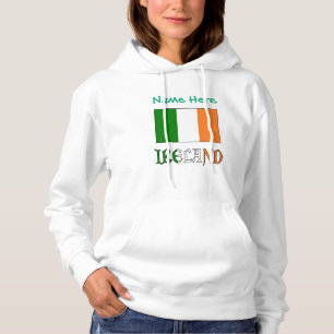 Irland Irländsk Flagga Grön Personalisering T Shirt