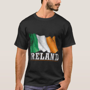 Irland irländsk flagga t shirt