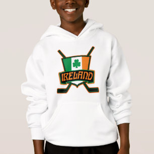 Irland irländsk ishockeylogotyp tröja