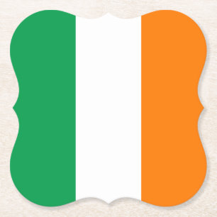 Irland (irländska) Flagga Underlägg Papper