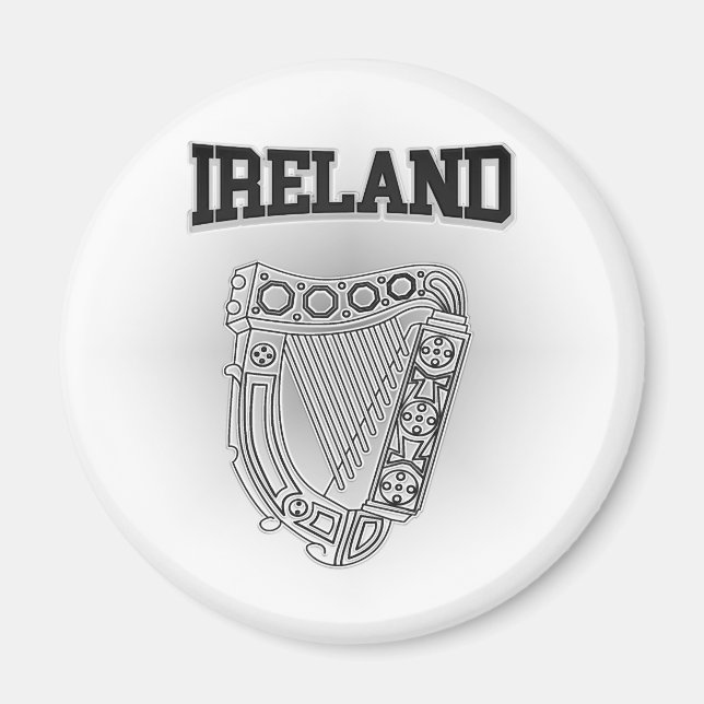 Irland Jackar om Arm Magnet (Framsidan)