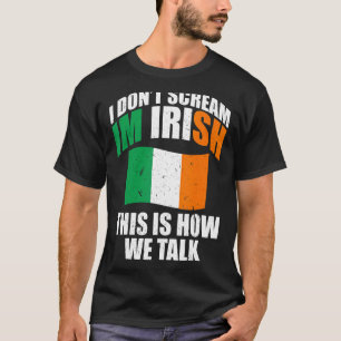 Irland Jag är inte irländare. T Shirt