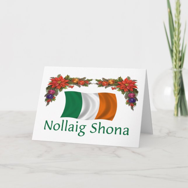 Irland jul helgkort (Framsida)