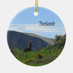 Irland julgranprydnad julgransprydnad keramik