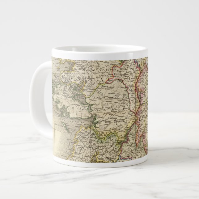 Irland karta jumbo mugg (Framsida vänster)