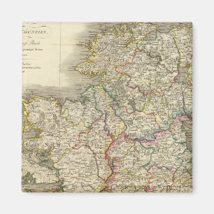 Irland karta magnet