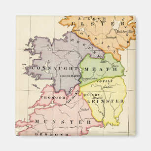 Irland Karta Magnet