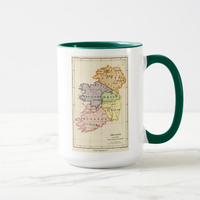 Irland karta mugg (Höger)