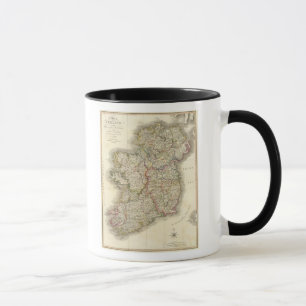 Irland karta mugg