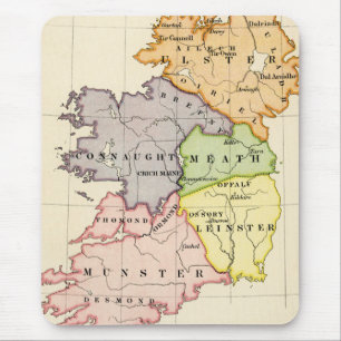 Irland karta musmatta