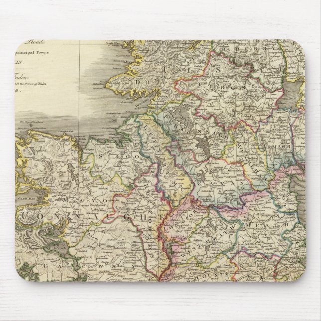 Irland karta musmatta (Framsidan)
