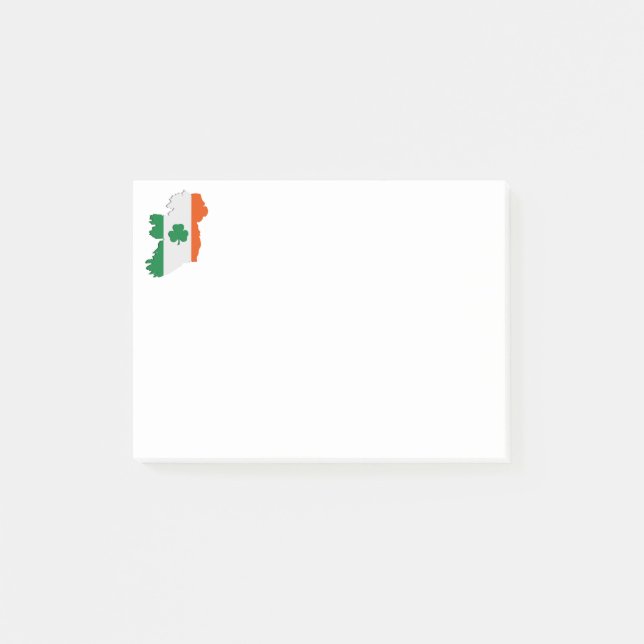 Irland karta post-it block (Framsida)