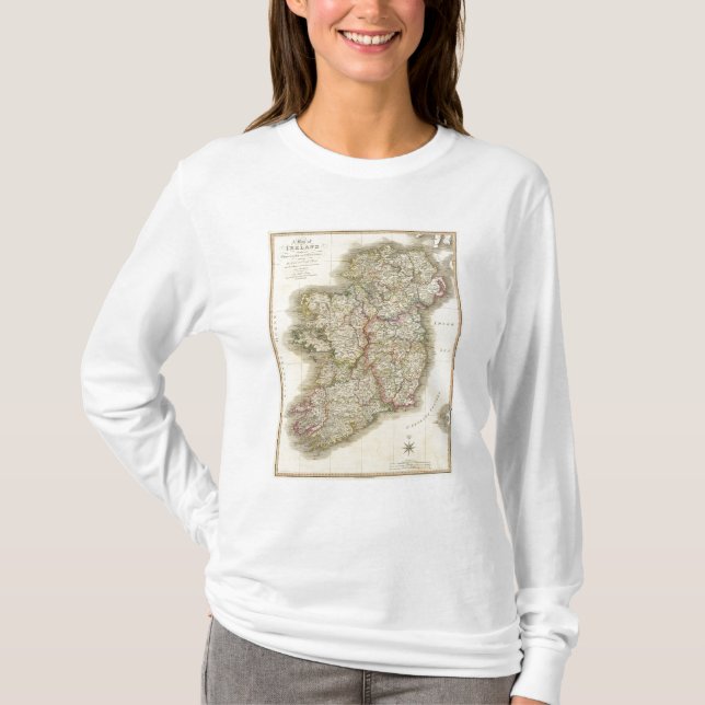 Irland karta tröja (Framsida)