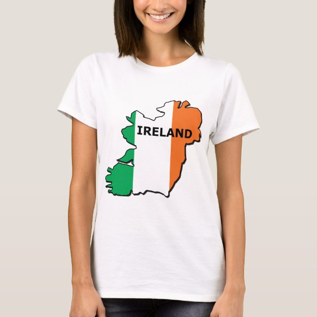 Irland karta tröja (Framsida)