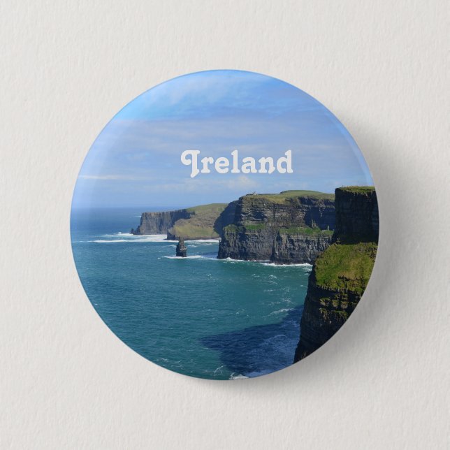 Irland klippor av Moher Knapp (Framsida)