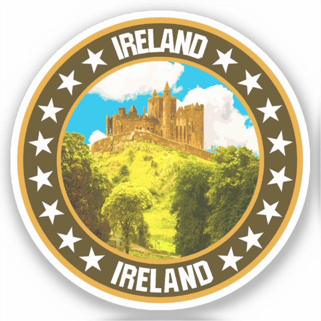 Irland Klistermärken (Framsida)