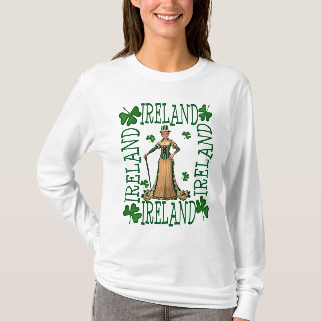 IRLAND kopierar T-shirt (Framsida)