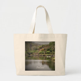 Irland, Kork, Sjö, Svanar, Fotografi Jumbo Tygkasse