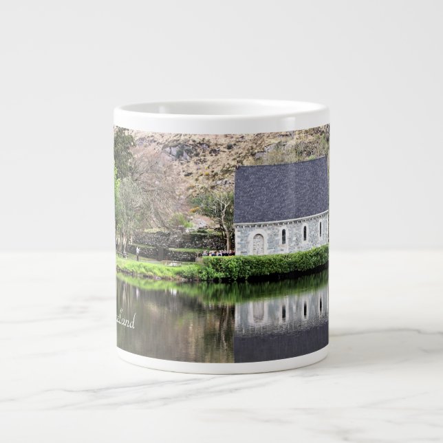 Irland, kyrka, stenmuren, Sjö, fotografi Jumbo Mugg (Framsidan)