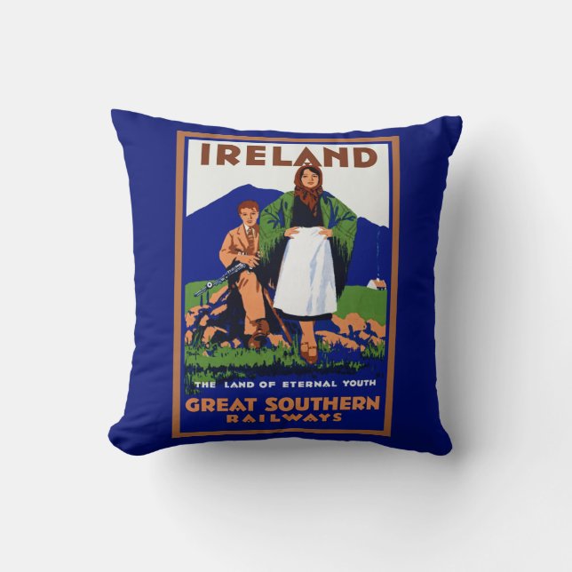 Irland ~ landet av den eviga ungdommen kudde (Framsida)