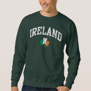 Irland Lång Ärmad Tröja