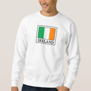 Irland Lång Ärmad Tröja