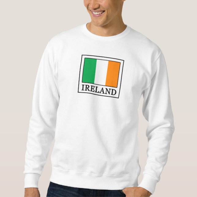 Irland Lång Ärmad Tröja (Framsida)