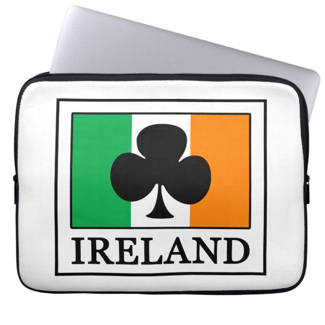 Irland laptop sleeve (Framsidan)