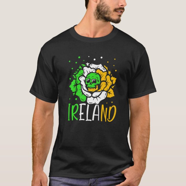 Irland Leprechaun Irish St. Patricks Day Gaelic S T Shirt (Framsida)