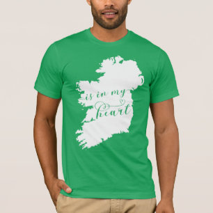 Irland ligger i mitt hjärta t shirt