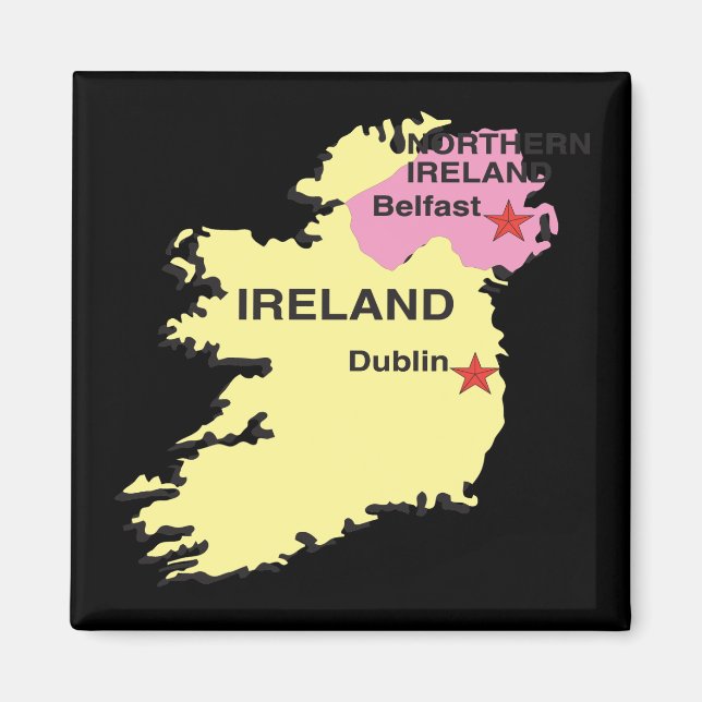 Irland Magnet (Framsidan)