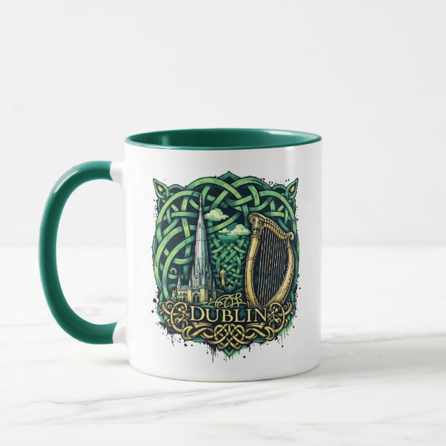 Irland Mugg (Vänster)