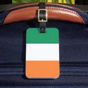 Irland National Flagga, Irish standard, Banner Bagagebricka