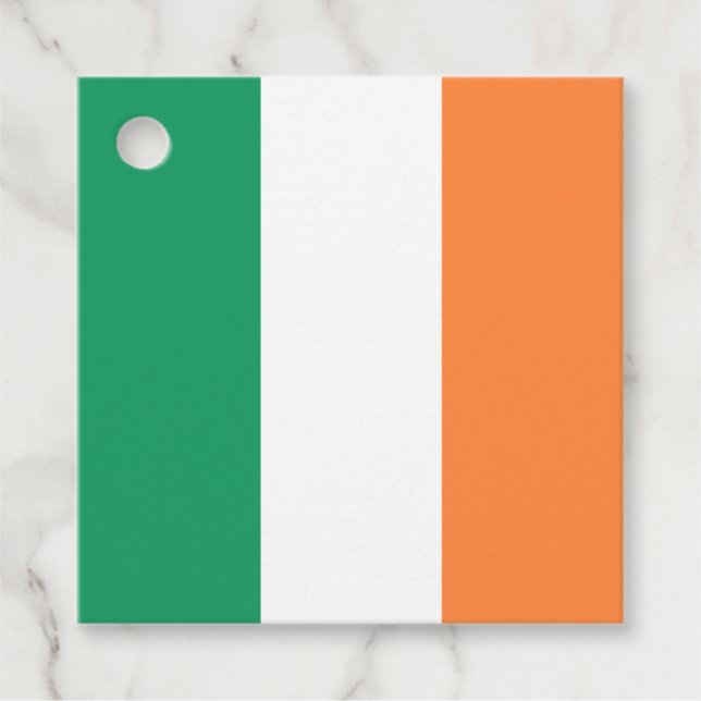 Irland National Flagga, Irish standard, Banner Gåvor Etiketter (Framsida)