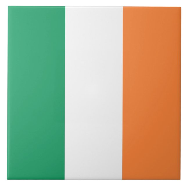 Irland National Flagga, Irish standard, Banner Kakelplatta (Framsidan)