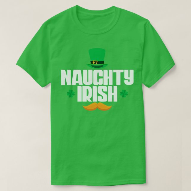 Irland Naughty T Shirt (Design framsida)