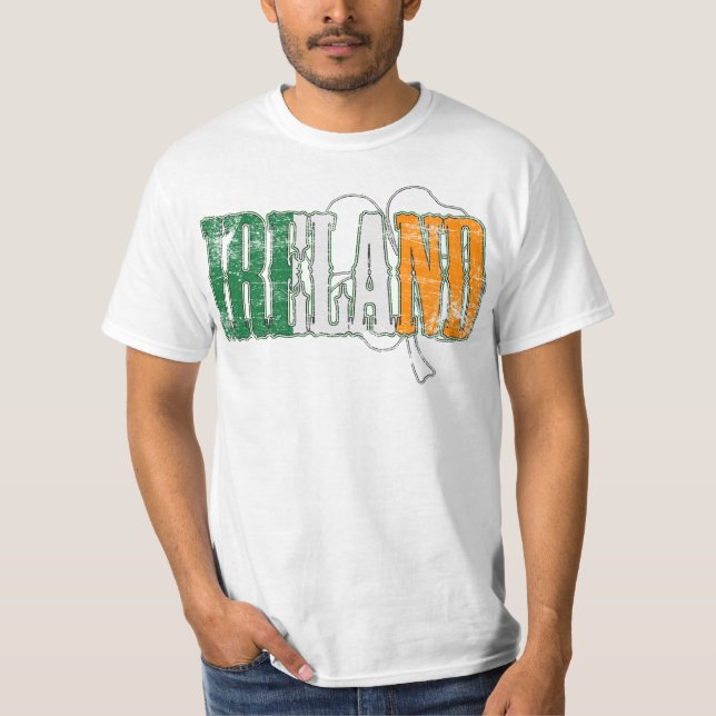 Irland (nödlidande) tee shirt (Framsida)