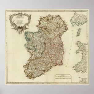 Irland och England Poster