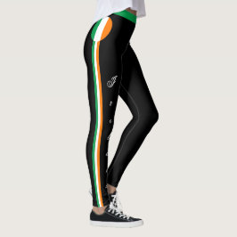 Irland och Irländska Flagga, mode, resande/sport f Leggings