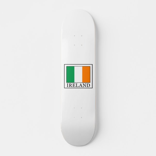 Irland Old School Skateboard Bräda 21,6 Cm (Framsida)