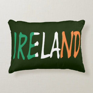 Irland överskattade den irländska Flagga tpcn Prydnadskudde